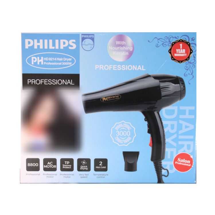 سشوار حرفه ای فیلیپس مدل HD-8214