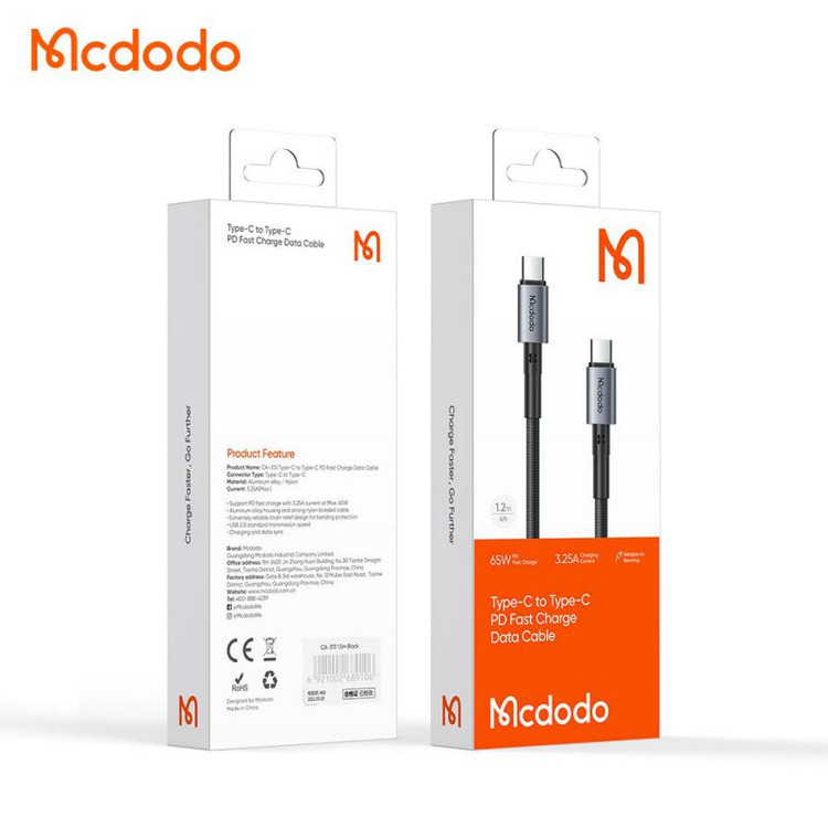 کابل USB-C مک دودو مدل CA-3130 طول 1متر