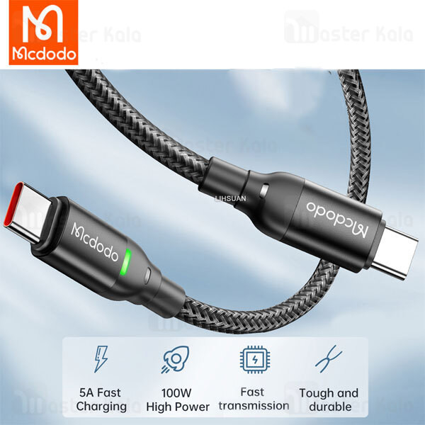کابل تبدیل USB-C مک دودو مدل CA-2730 طول 1.2 متر