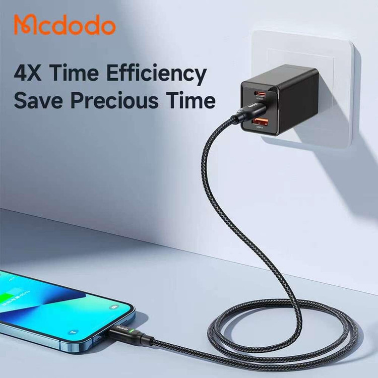 کابل تبدیل USB-C به لایتنینگ مک دودو مدل CA-2720 طول 1.2 متر
