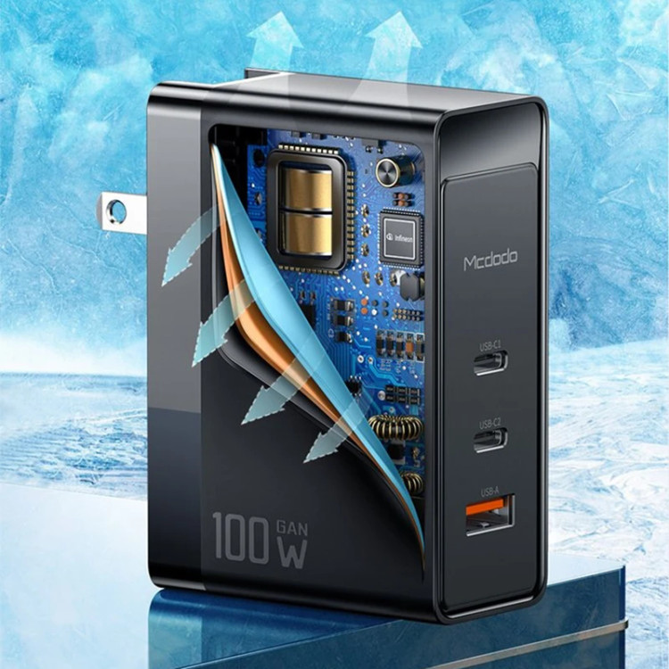 شارژر دیواری 100 وات مک دودو مدل CH-8101 pro