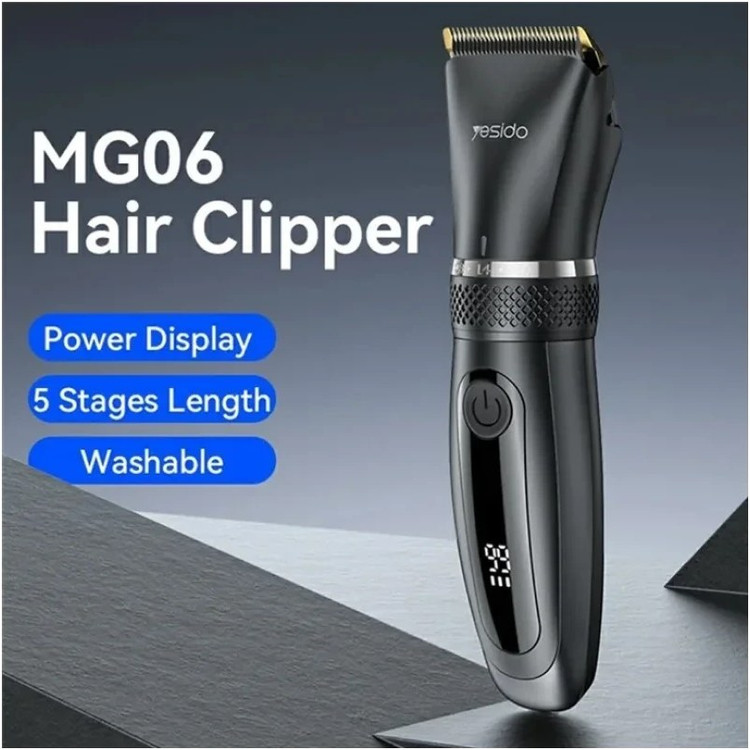 ماشین اصلاح یسیدو مدل MG06 ضد آب با تیغه استیل ضد زنگ