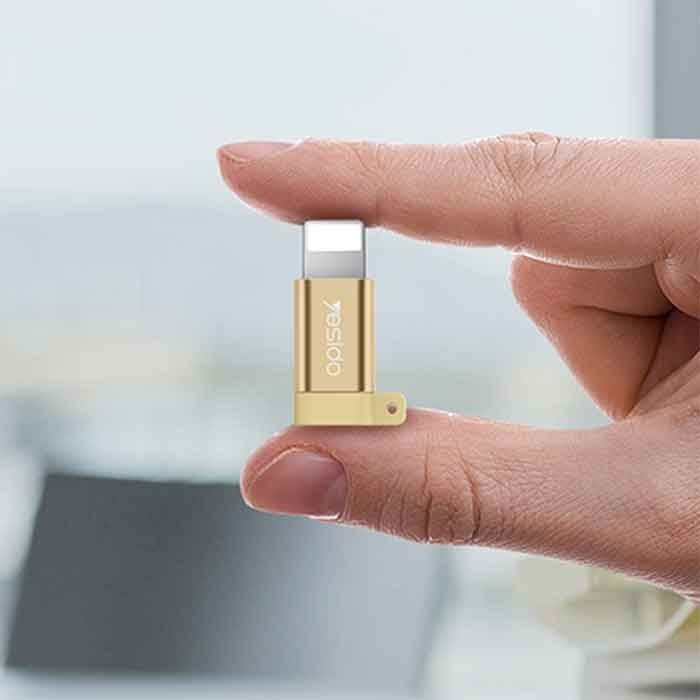 مبدل میکرو USB به لایتنینگ یسیدو مدل GS05