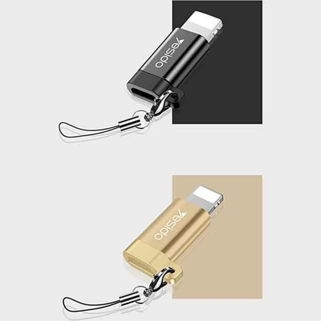 مبدل میکرو USB به لایتنینگ یسیدو مدل GS05