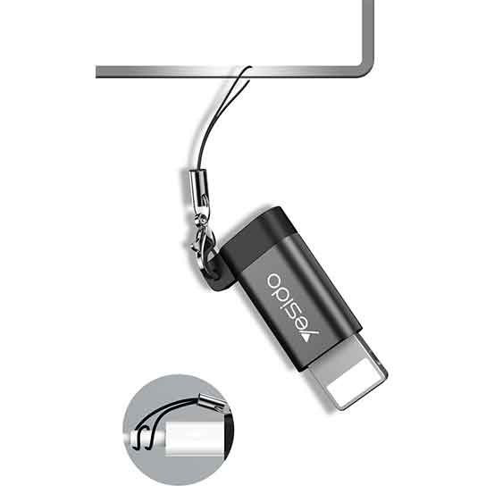 مبدل میکرو USB به لایتنینگ یسیدو مدل GS05